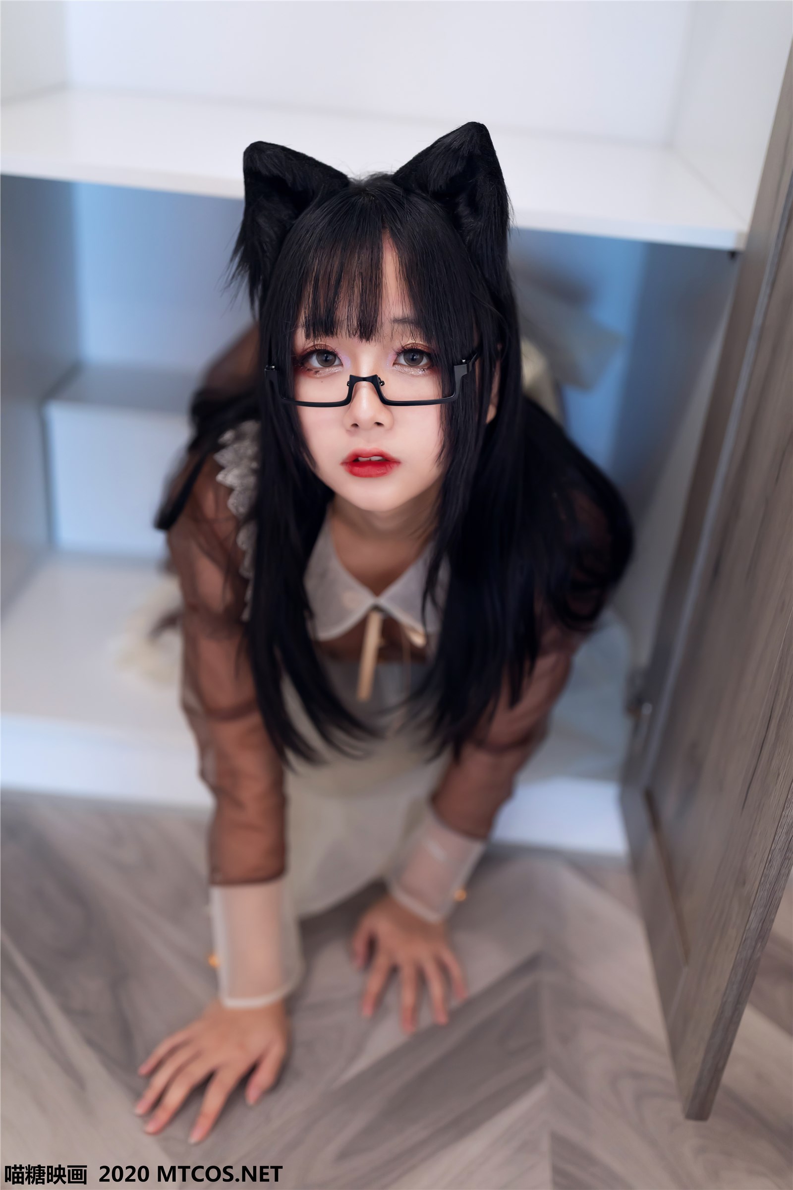 Meow sugar image vol.125 brown transparent maid(17)